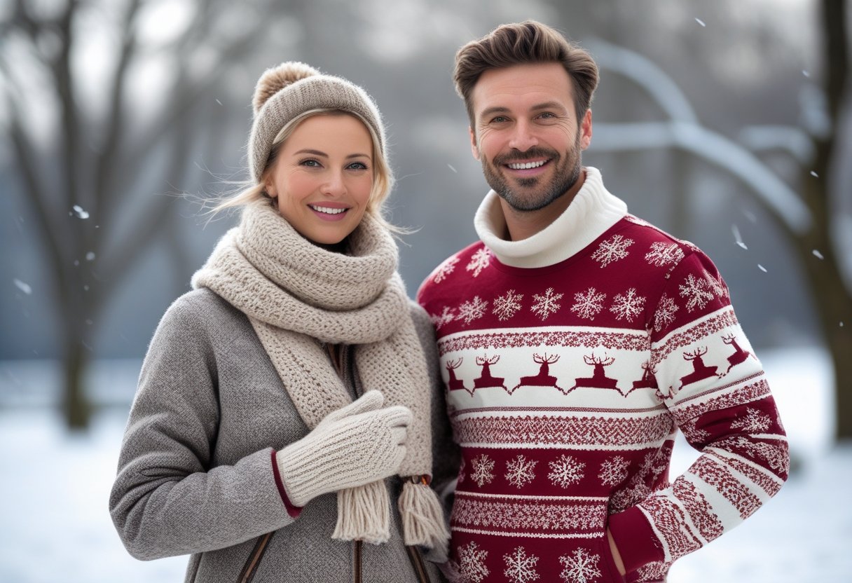 Sådan holder du varmen med stil uldjakker og julesweatsuits til vinteren